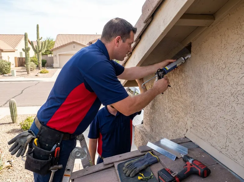 Roof Rat and Rodent Exclusion in Peoria, AZ