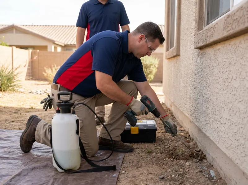 Termite Spot Treatment in Peoria, AZ